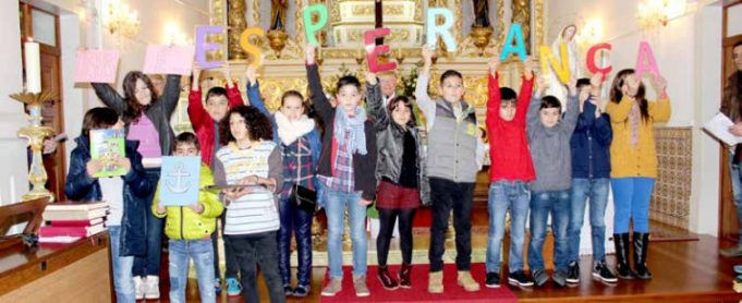 Catequese. 5º ano celebra a esperança
