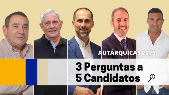 AUTÁRQUICAS 2025 | Três perguntas a cinco candidatos